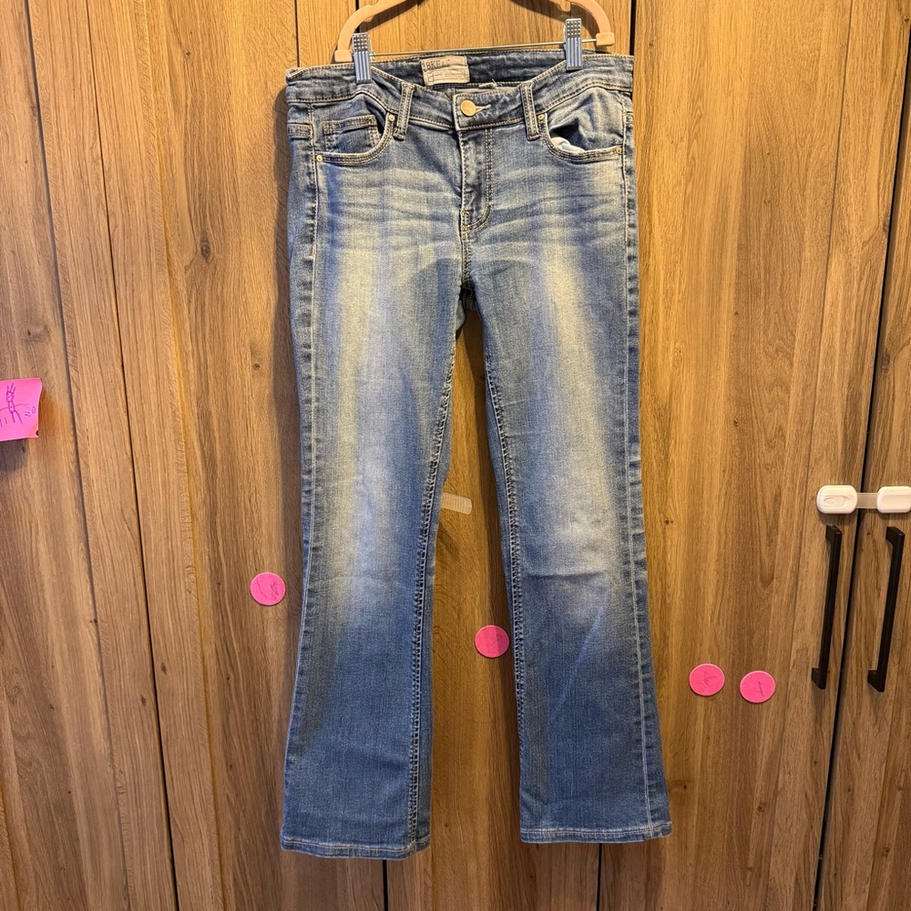 BKE Payton Low Rise Bootcut Jeans Size 27 Hemmed to 29 Inseam
